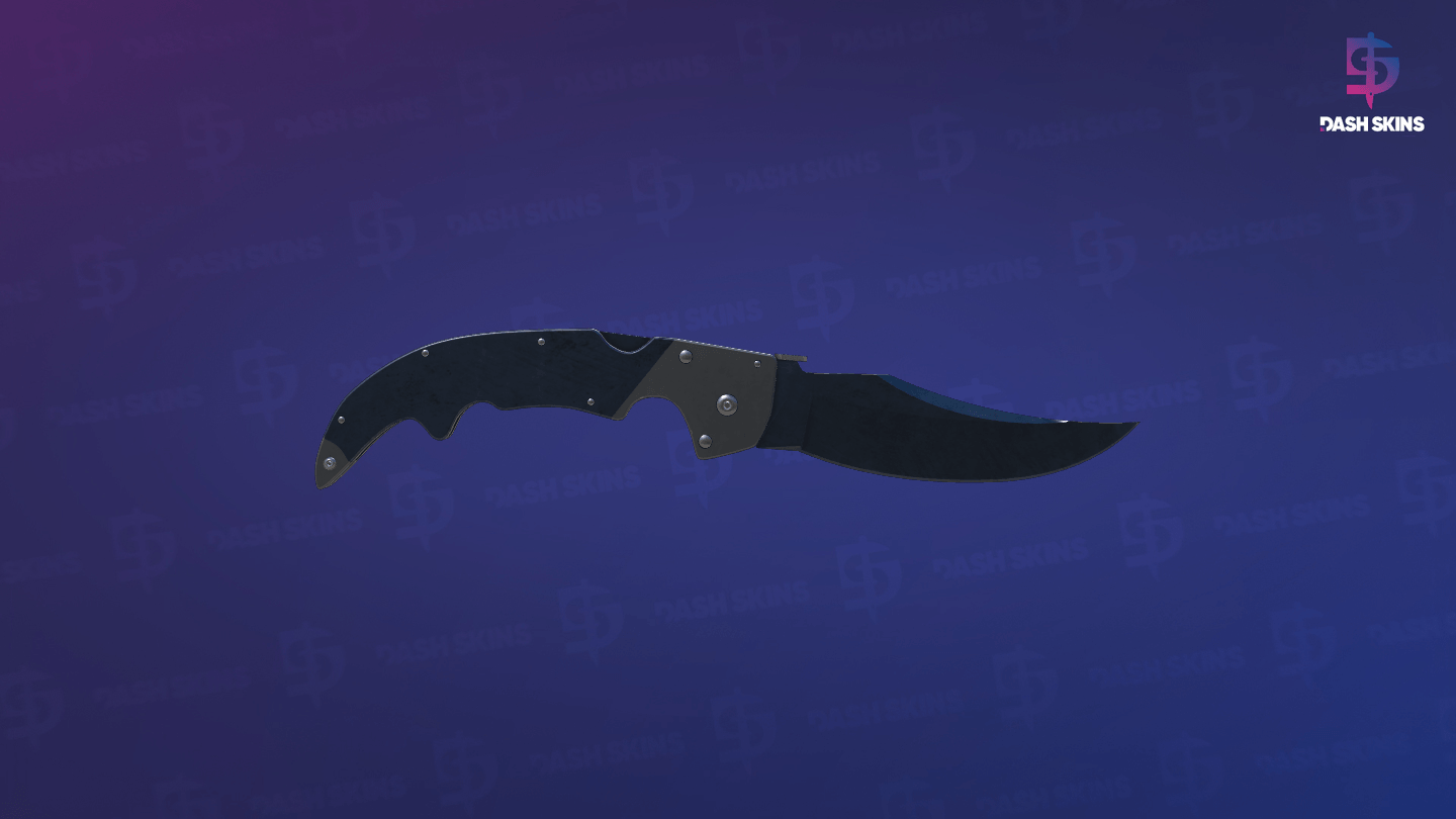 ★ Falchion Knife | Blue Steel (Field-Tested) Screenshot Playside