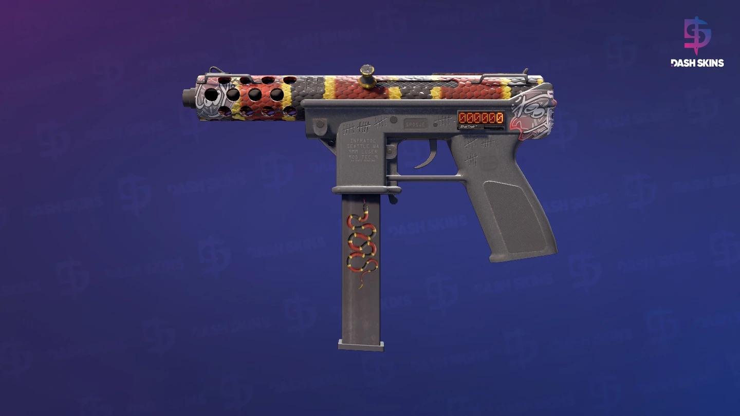 StatTrak™ Tec-9 | Snek-9 (Field-Tested) Screenshot Playside