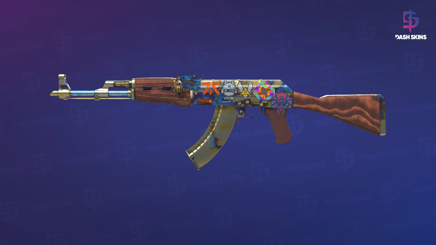 StatTrak™ AK-47 | Case Hardened (Field-Tested) Screenshot Playside