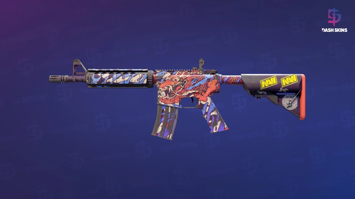 M4A4 | 龍王 (Dragon King) (Field-Tested) Screenshot Playside