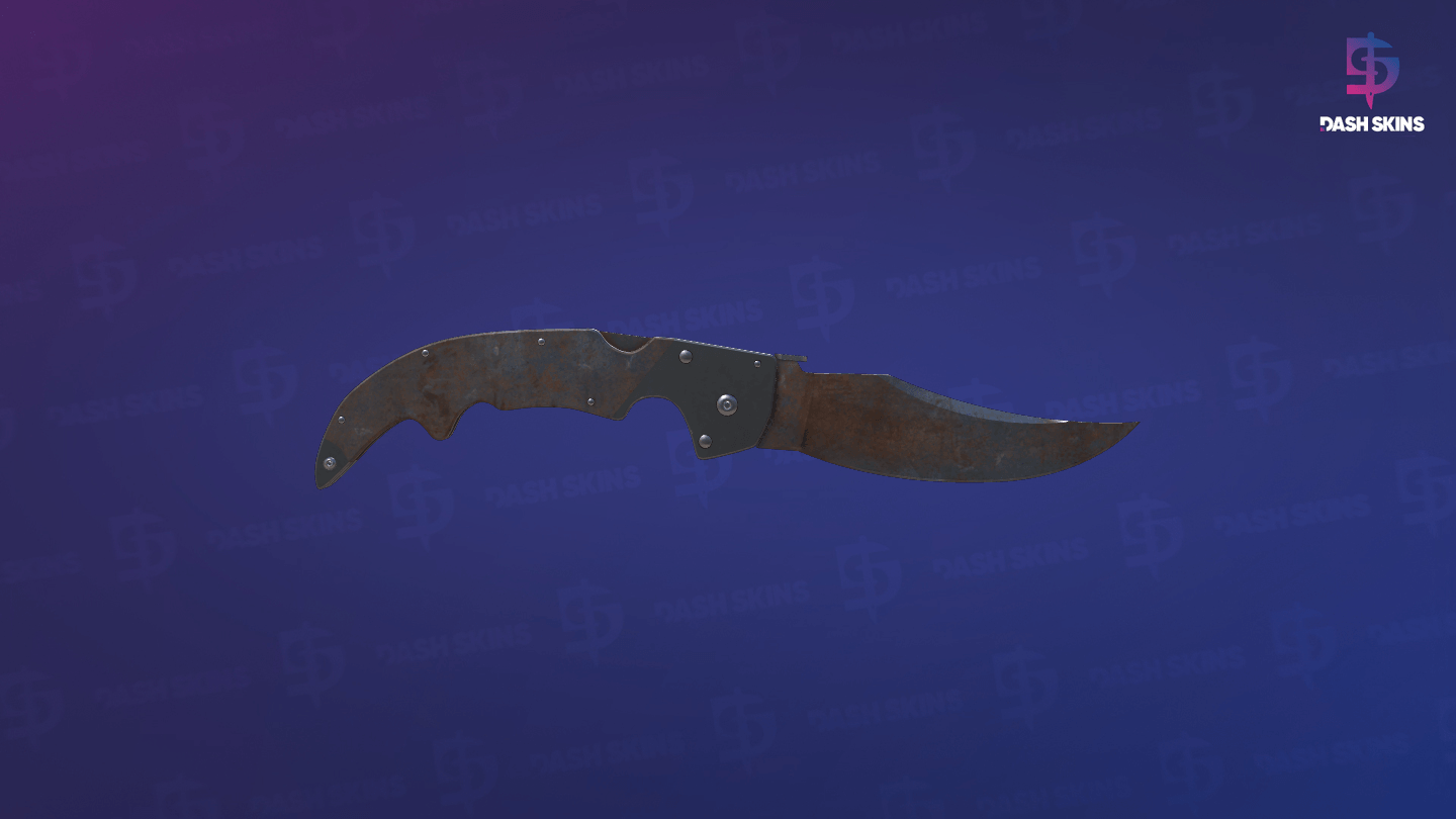 ★ Falchion Knife | Rust Coat (Battle-Scarred) Screenshot Playside
