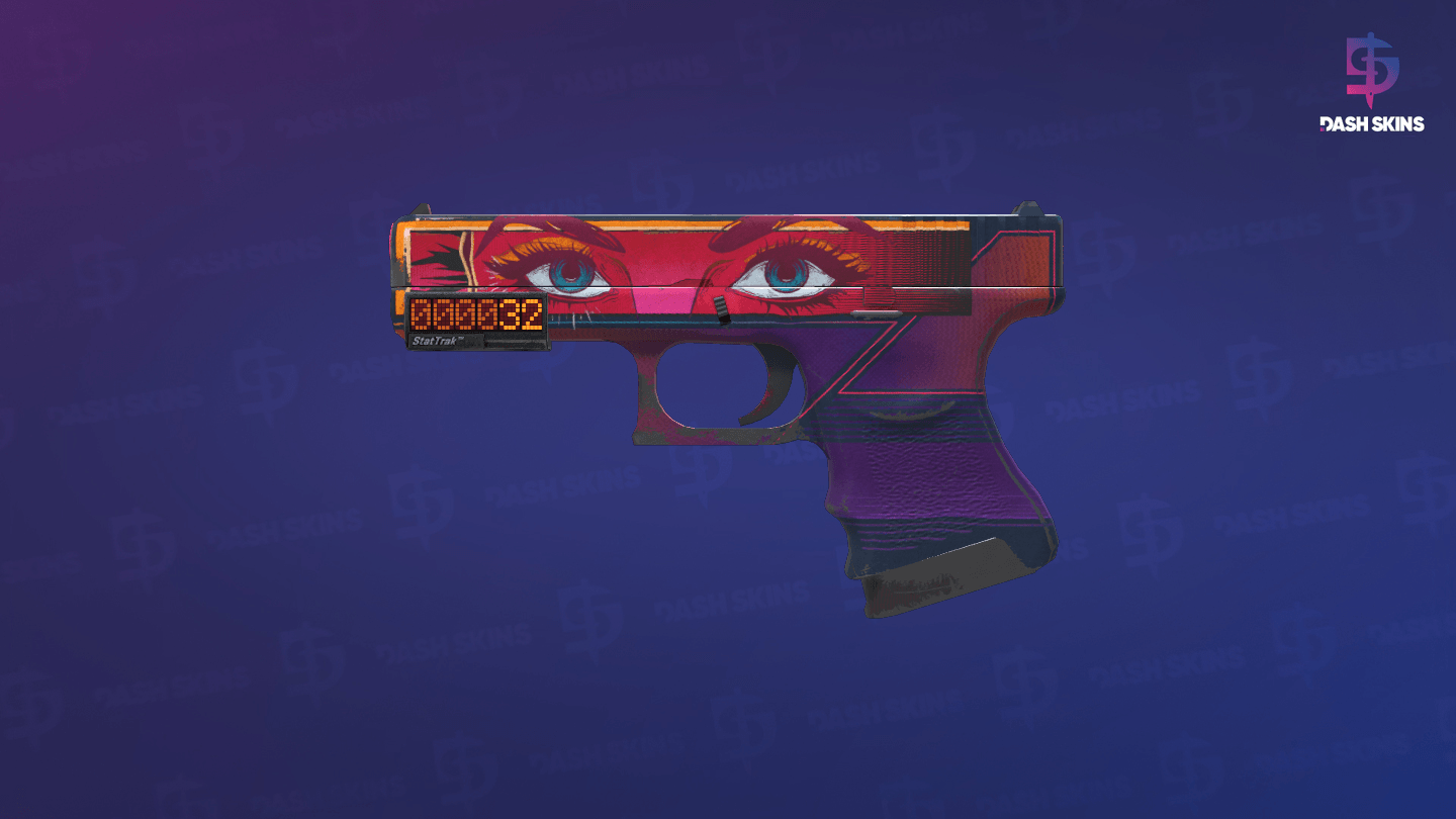 StatTrak™ Glock-18 | Vogue (Field-Tested) Screenshot Playside