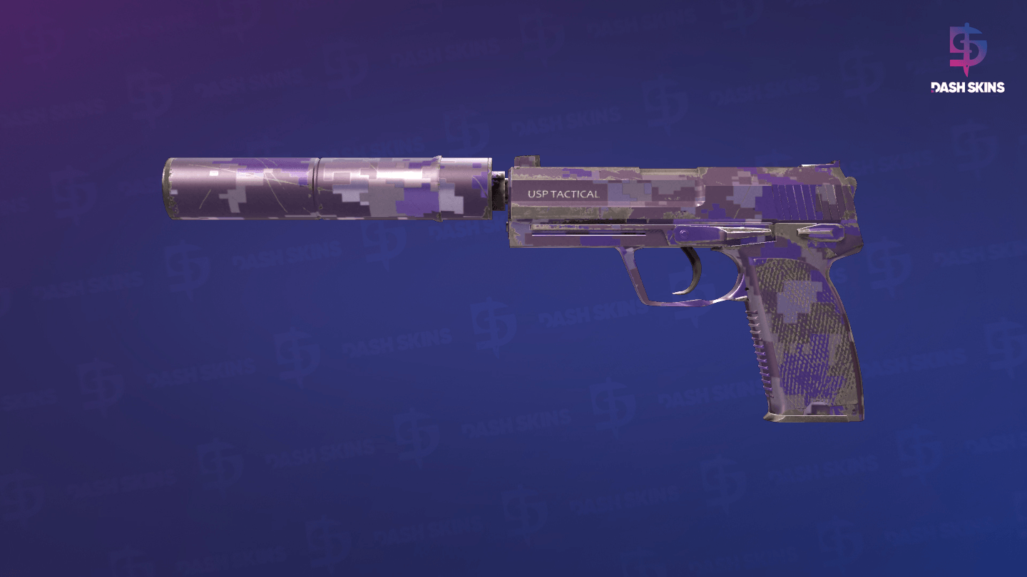 USP-S | Purple DDPAT (Field-Tested) Screenshot Playside