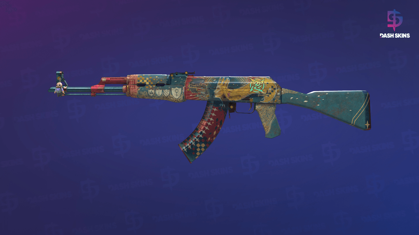 AK-47 | The Empress (Battle-Scarred) Screenshot Playside