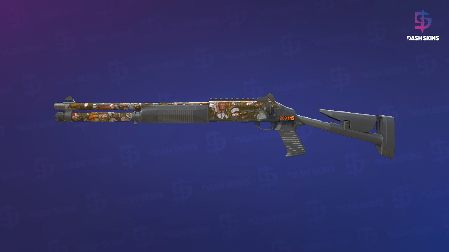 StatTrak™ XM1014 | Zombie Offensive (Field-Tested) Screenshot Playside