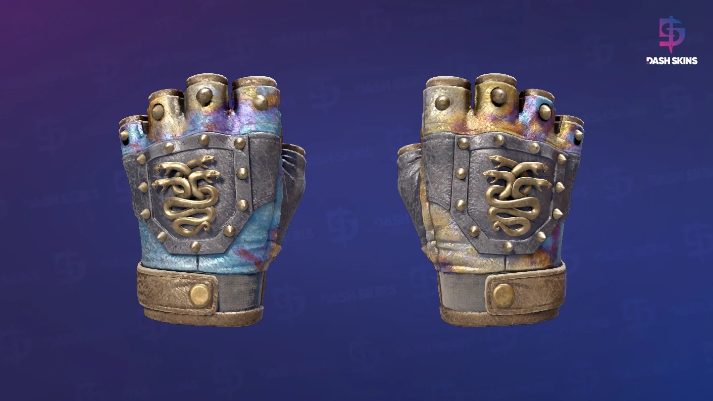 ★ Hydra Gloves | Case Hardened (Well-Worn) Screenshot Playside