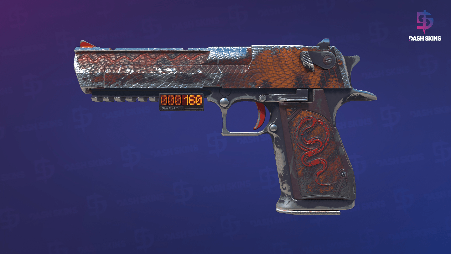 StatTrak™ Desert Eagle | Serpent Strike (Well-Worn) Screenshot Playside