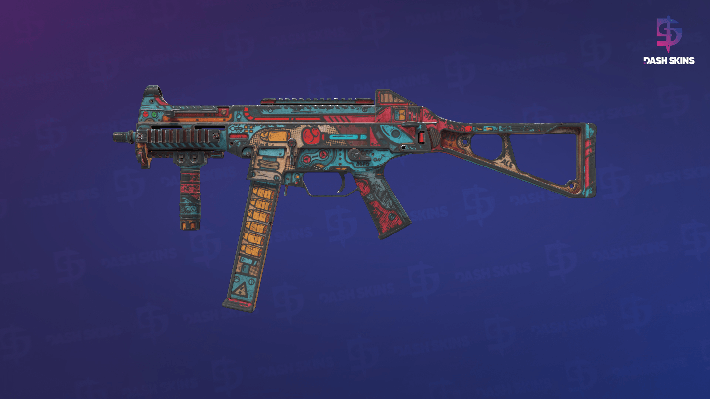 UMP-45 | K.O. Factory (Battle-Scarred) Screenshot Playside