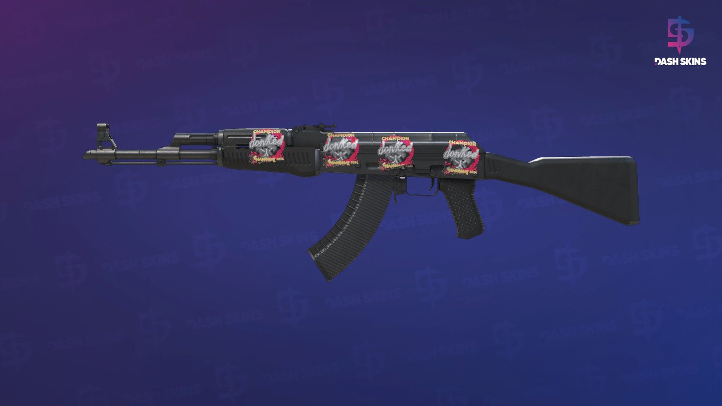 AK-47 | Slate (Well-Worn) Screenshot Playside
