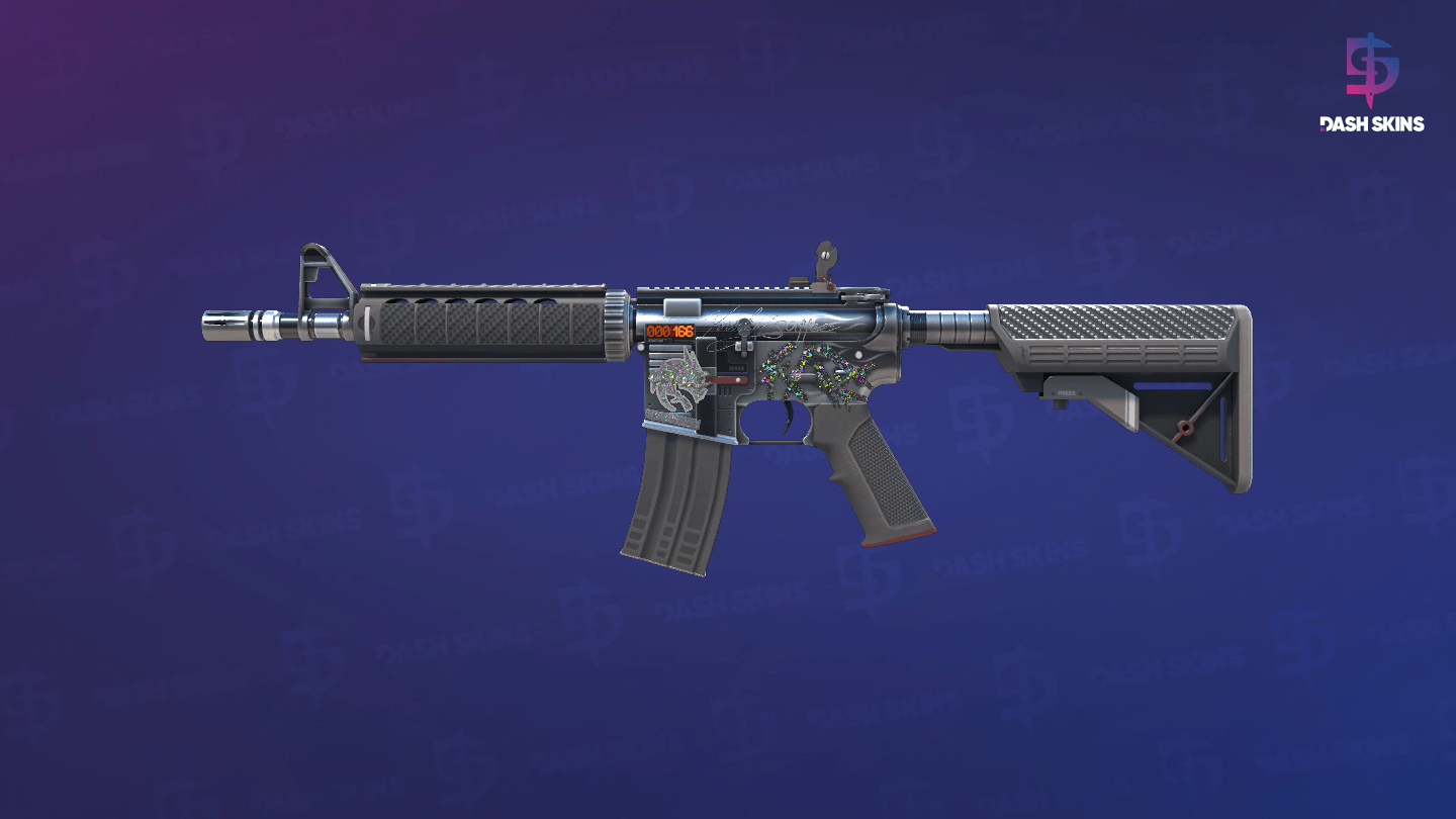 StatTrak™ M4A4 | Magnesium (Minimal Wear) Screenshot Playside
