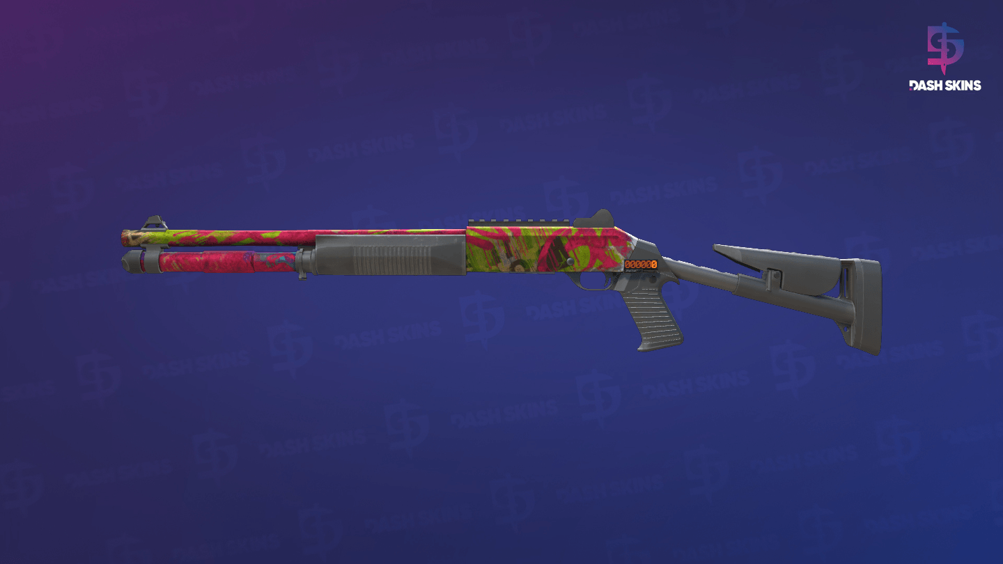 StatTrak™ XM1014 | XOXO (Battle-Scarred) Screenshot Playside