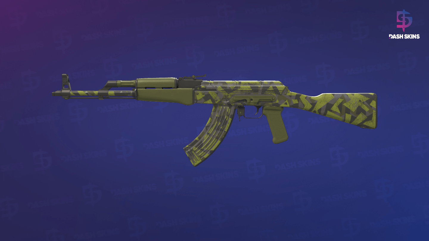AK-47 | Olive Polycam (Factory New) Screenshot Playside