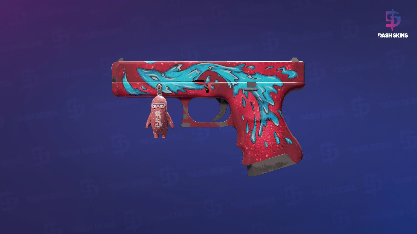 Glock-18 | Water Elemental (Field-Tested) Screenshot Playside