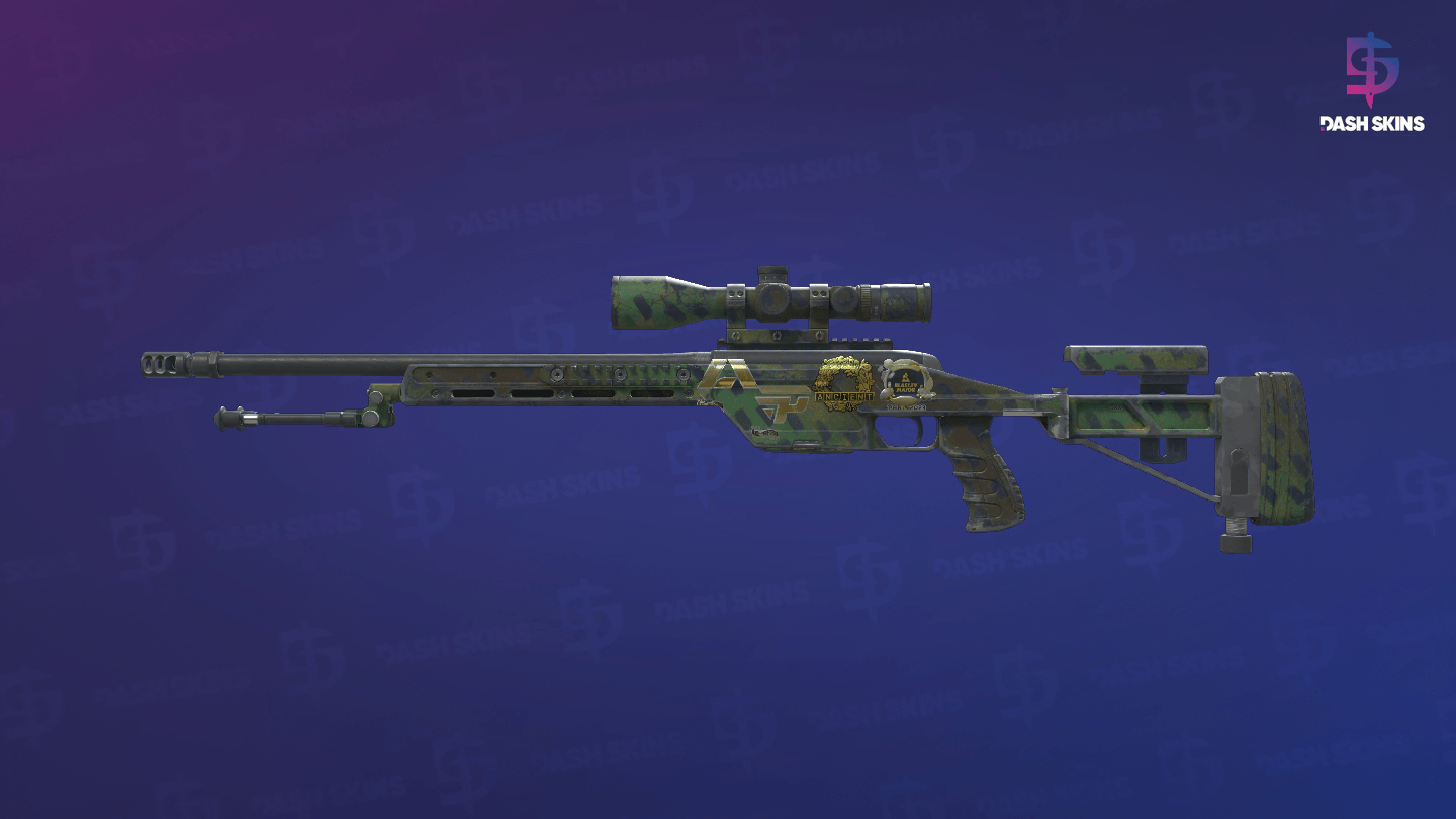 Souvenir SSG 08 | Jungle Dashed (Field-Tested) Screenshot Playside