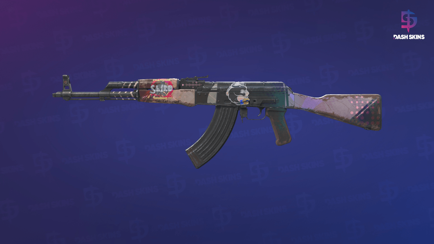 AK-47 | Crossfade (Field-Tested) Screenshot Playside