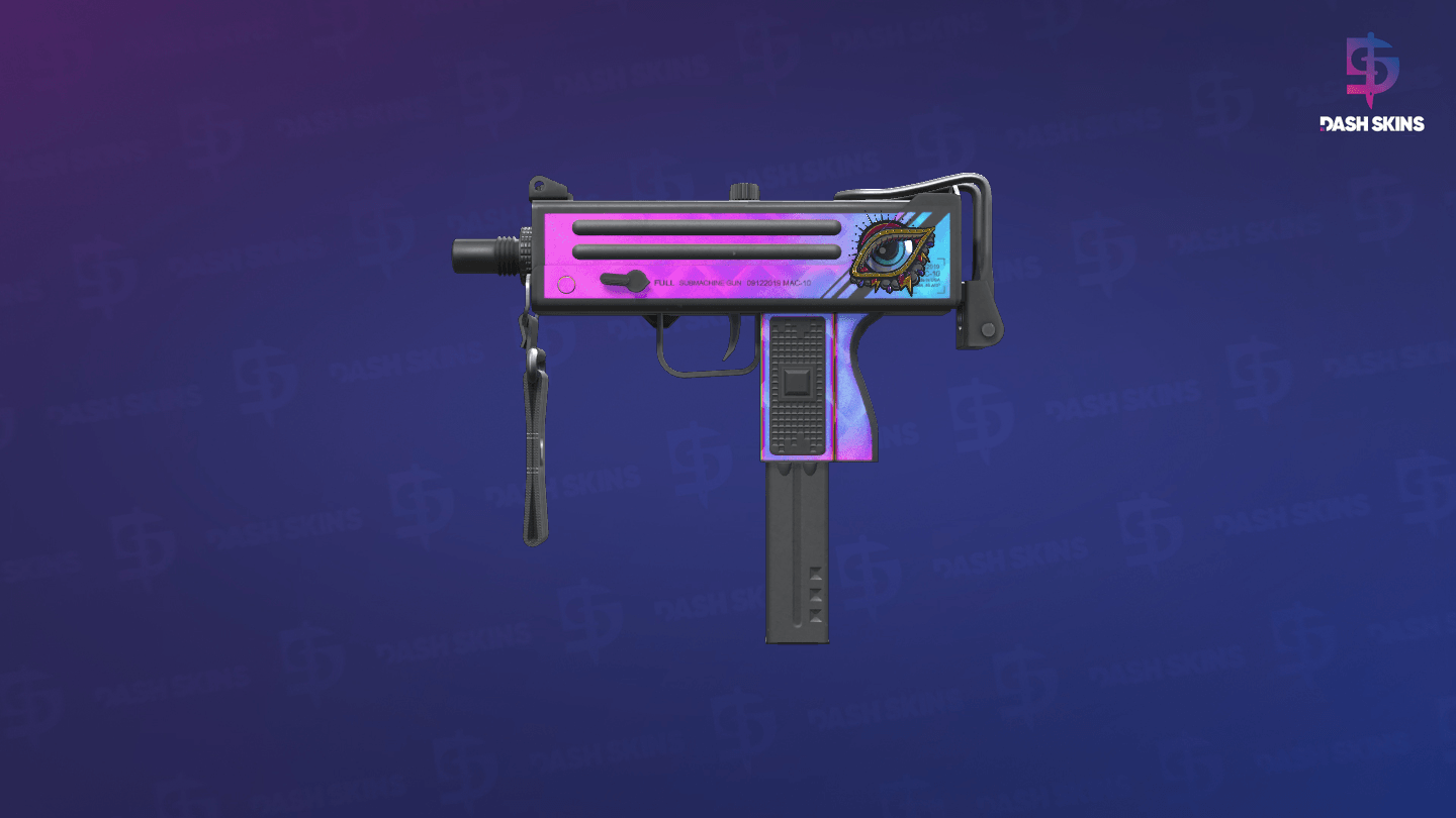 MAC-10 | Disco Tech (Field-Tested) Screenshot Playside