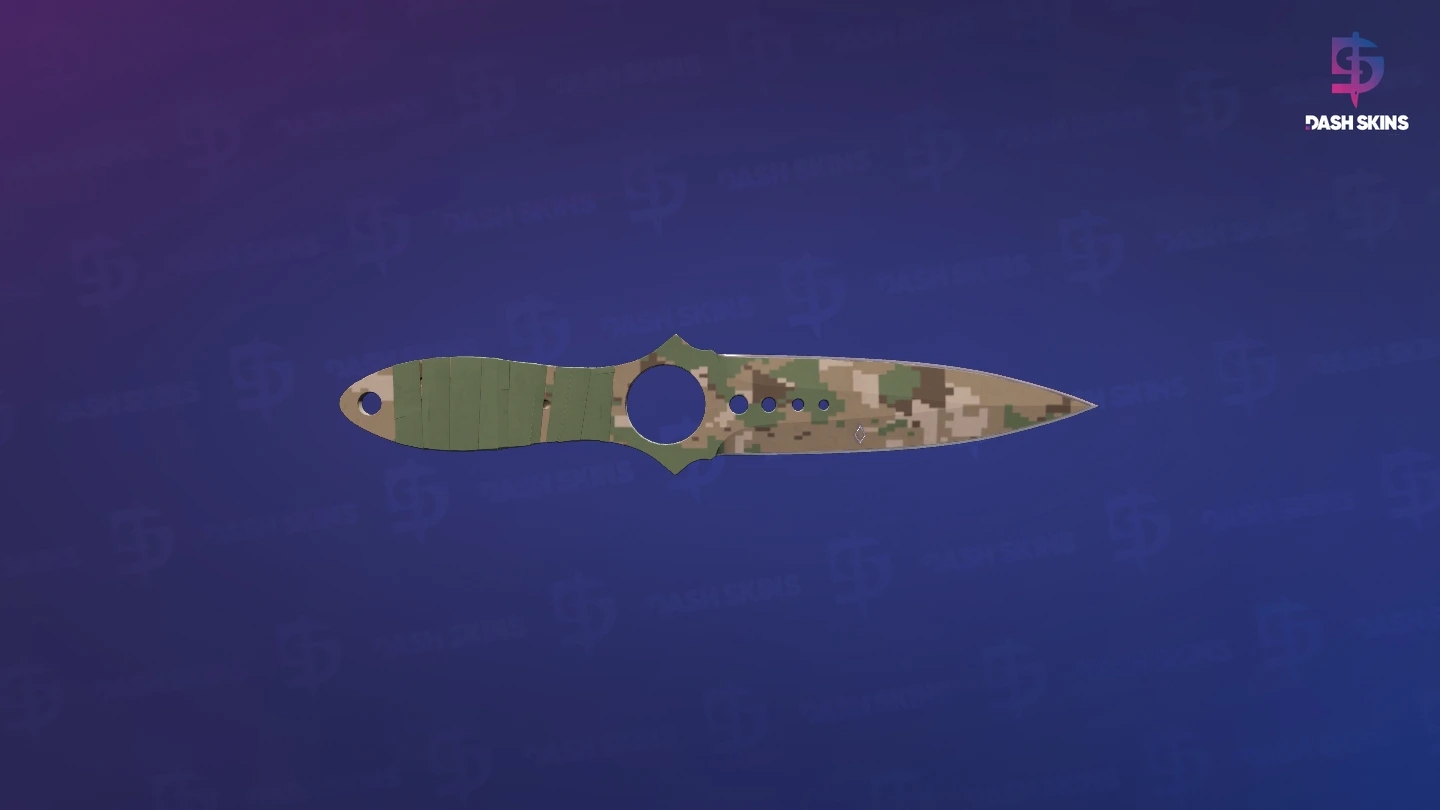 ★ StatTrak™ Skeleton Knife | Forest DDPAT (Minimal Wear) Screenshot Playside