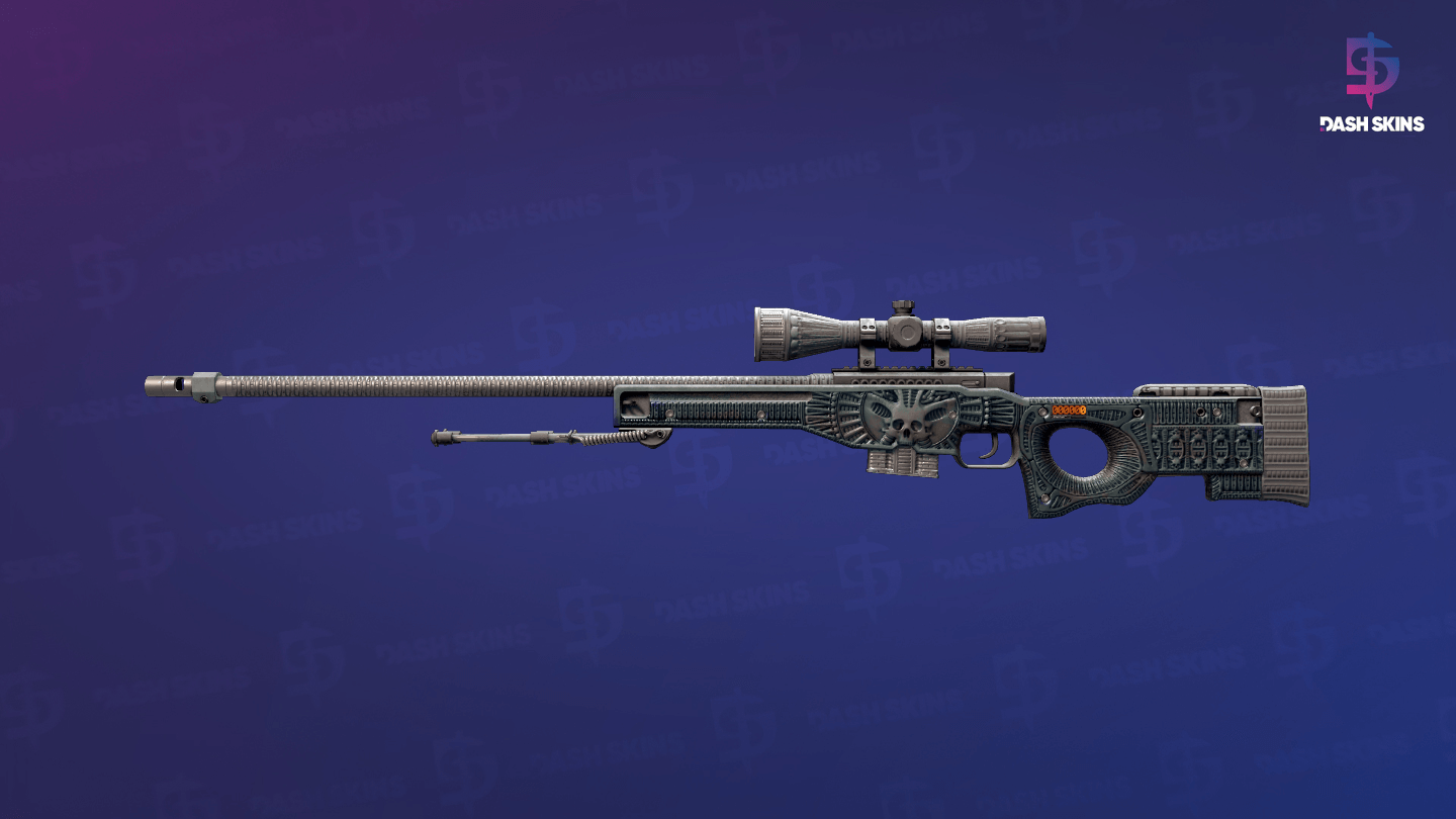 StatTrak™ AWP | Exoskeleton (Battle-Scarred) Screenshot Playside