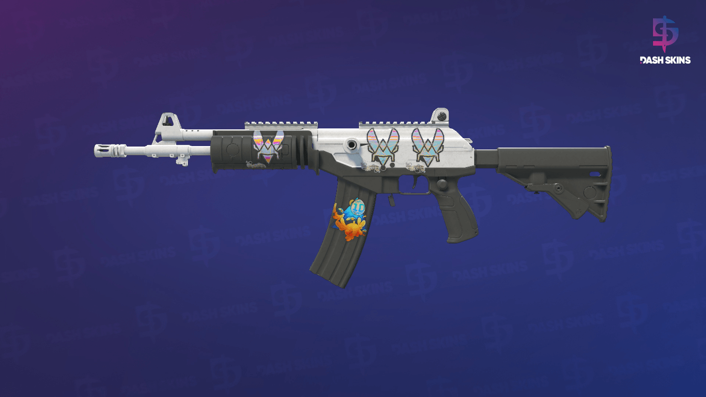 Galil AR | Tuxedo (Minimal Wear) Screenshot Playside