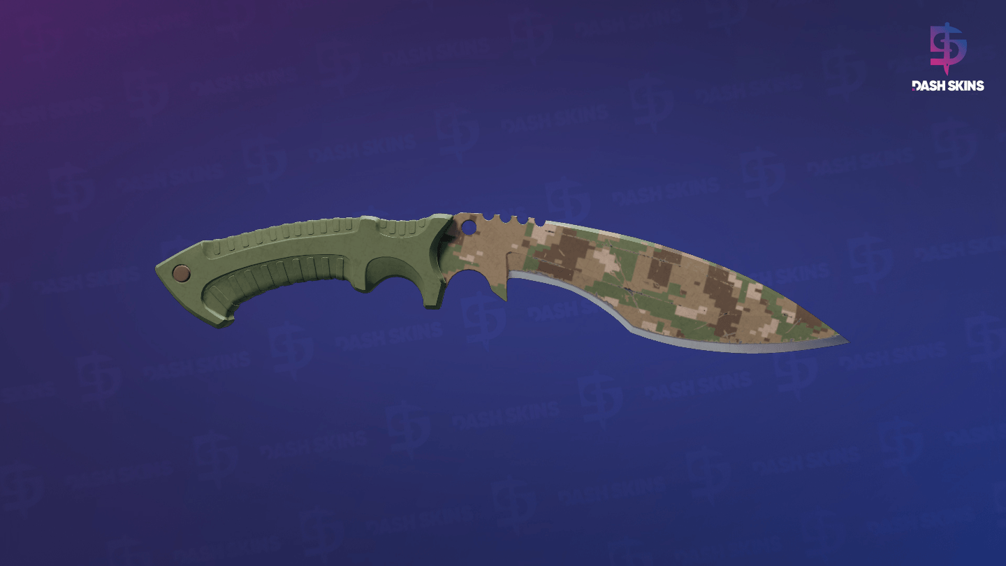 ★ Kukri Knife | Forest DDPAT (Field-Tested) Screenshot Playside