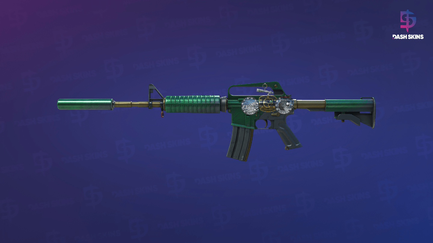 M4A1-S | Electrum (Well-Worn) Screenshot Playside
