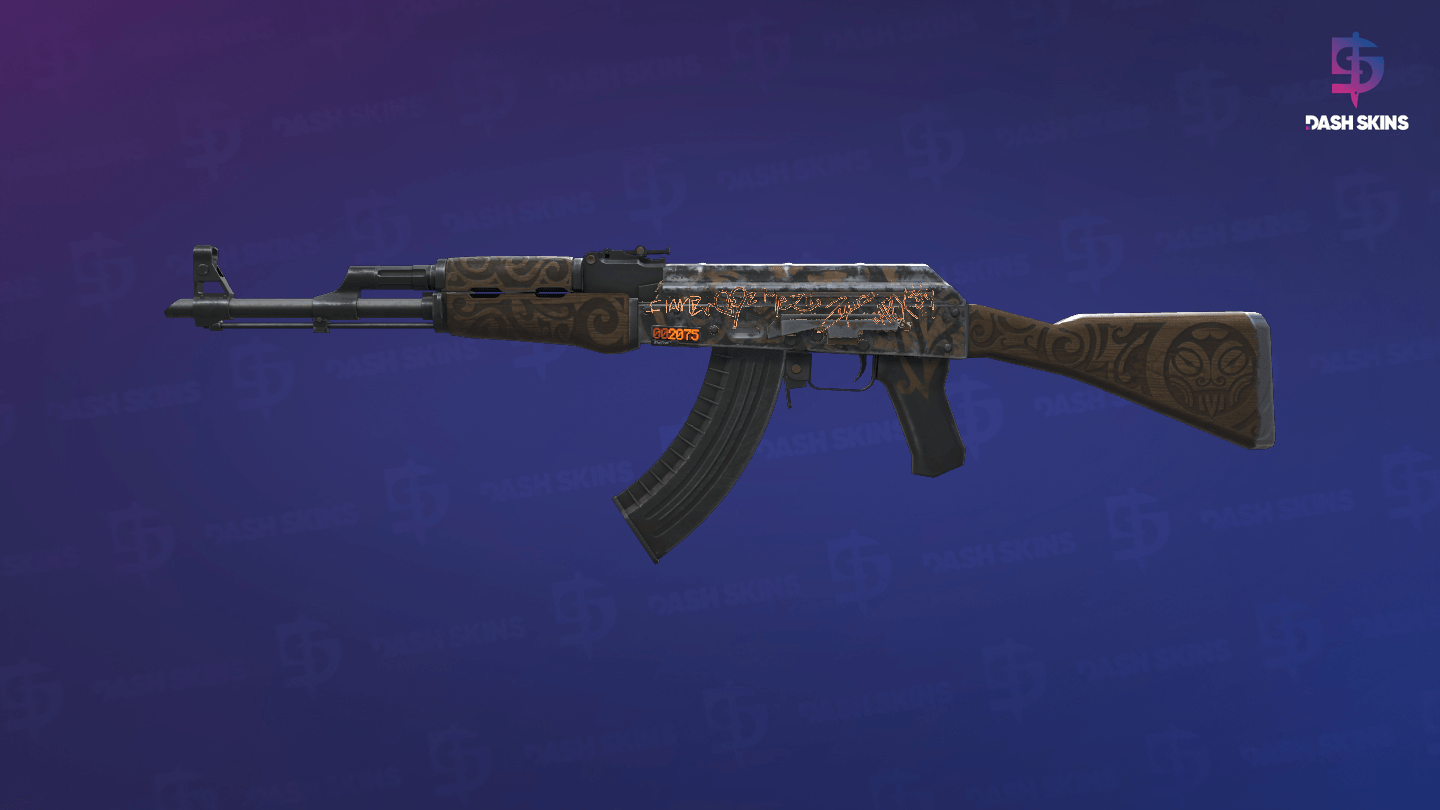 StatTrak™ AK-47 | Uncharted (Battle-Scarred) Screenshot Playside