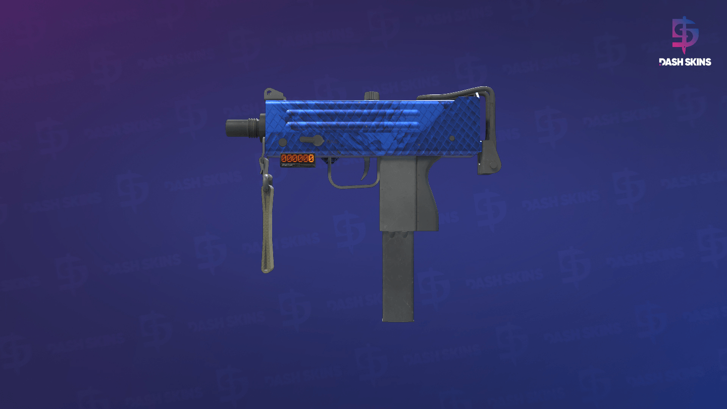 StatTrak™ MAC-10 | Lapis Gator (Field-Tested) Screenshot Playside