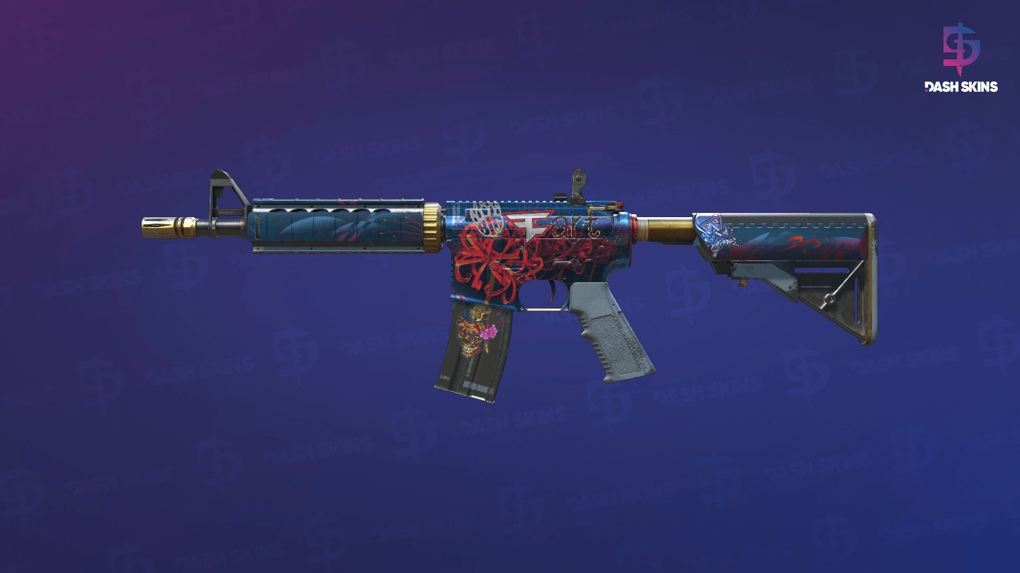 M4A4 | Spider Lily (Field-Tested) Screenshot Playside