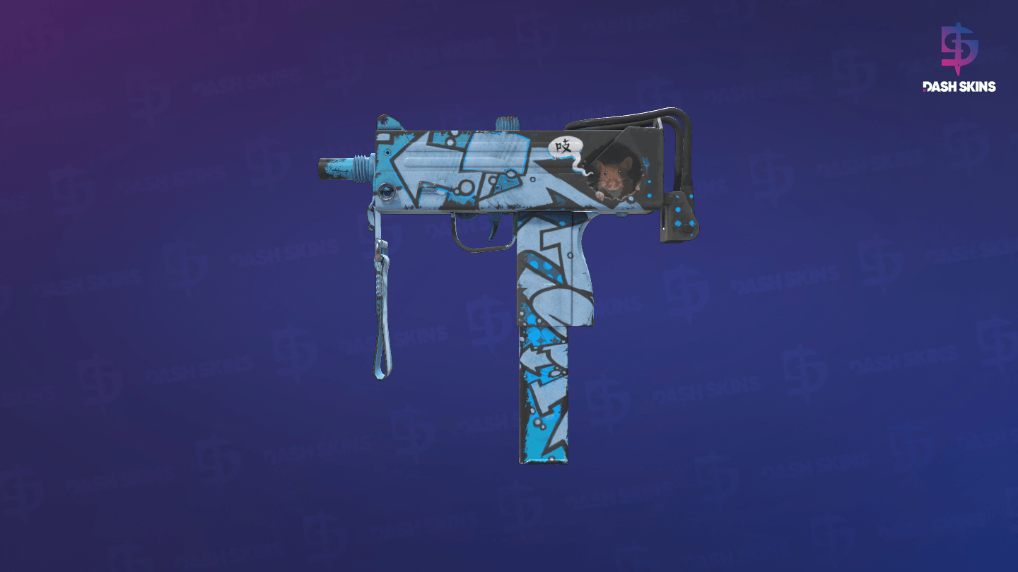 MAC-10 | Pipsqueak (Well-Worn) Screenshot Playside