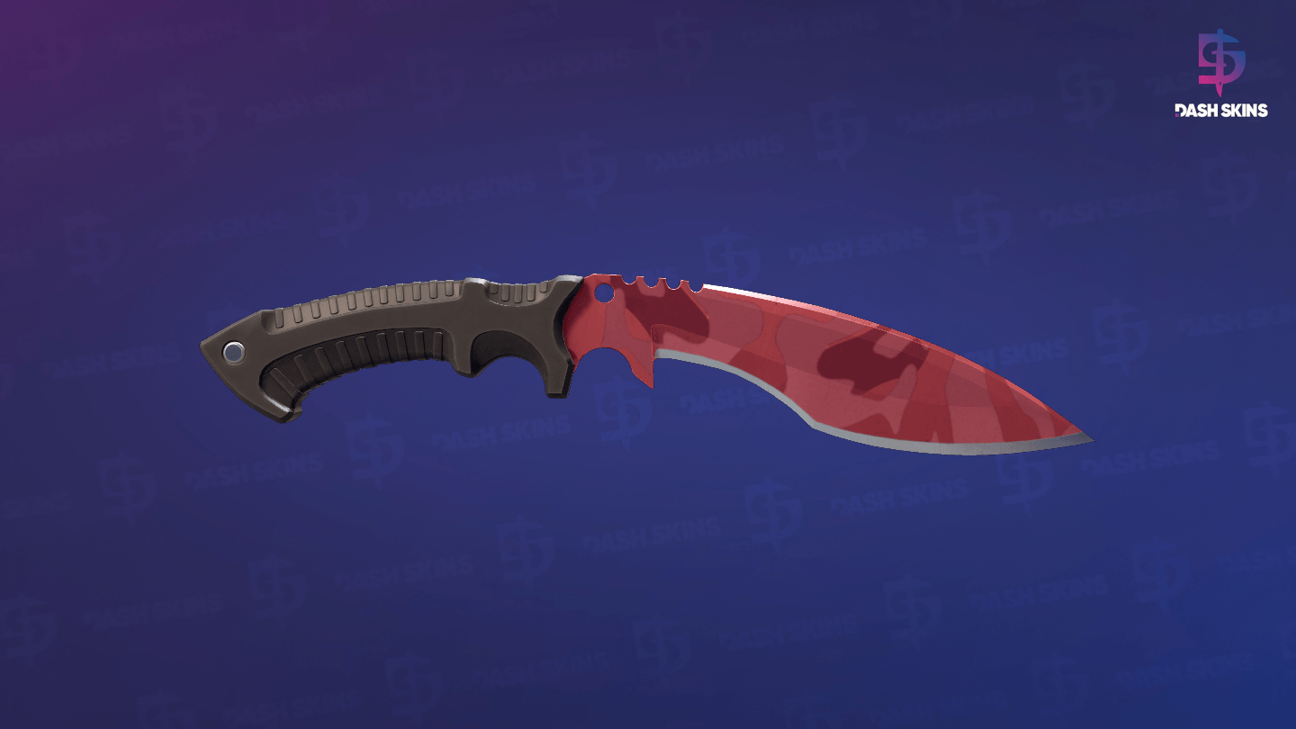 ★ Kukri Knife | Slaughter (Minimal Wear) Screenshot Playside