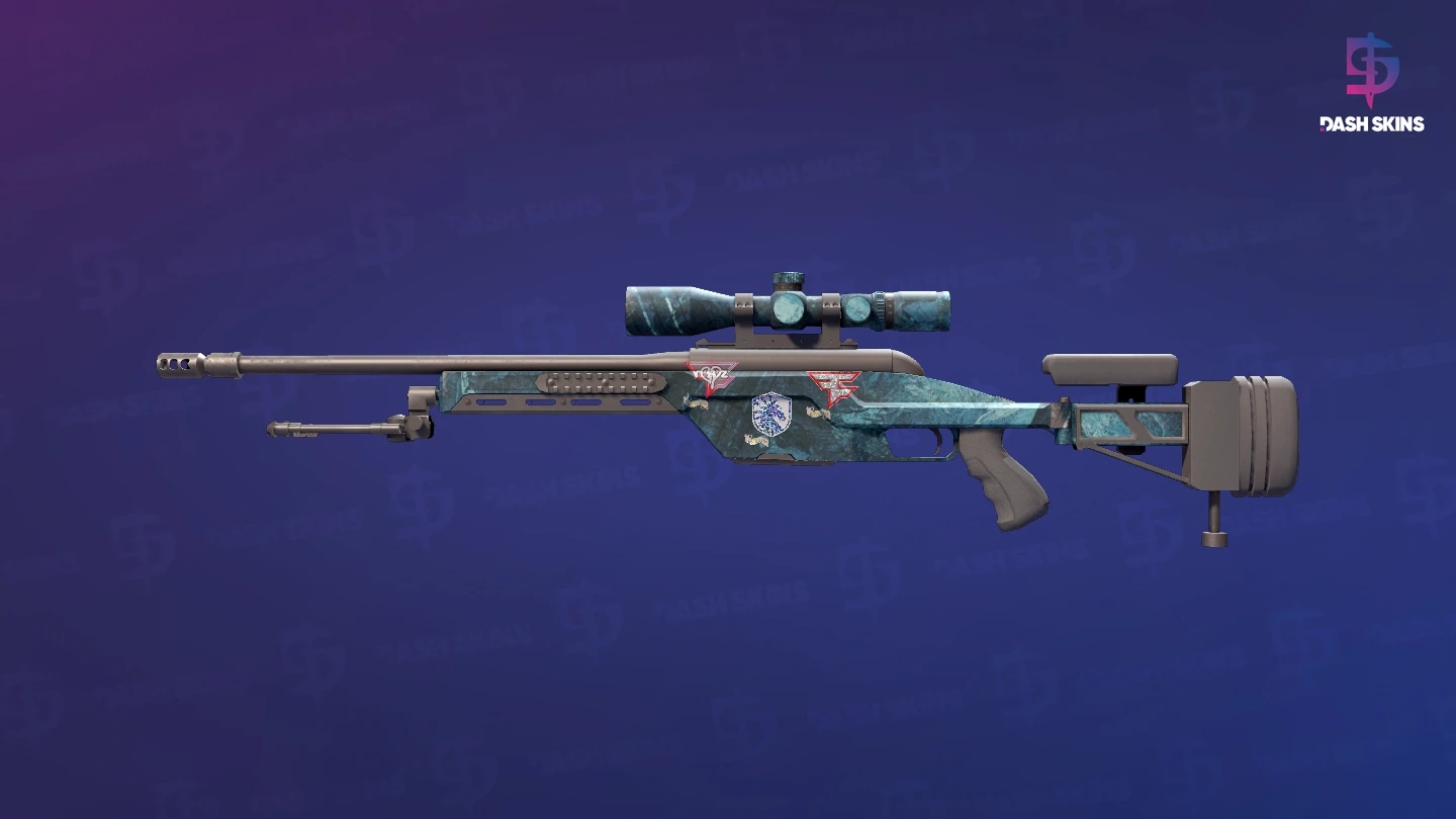 SSG 08 | Abyss (Well-Worn) Screenshot Playside
