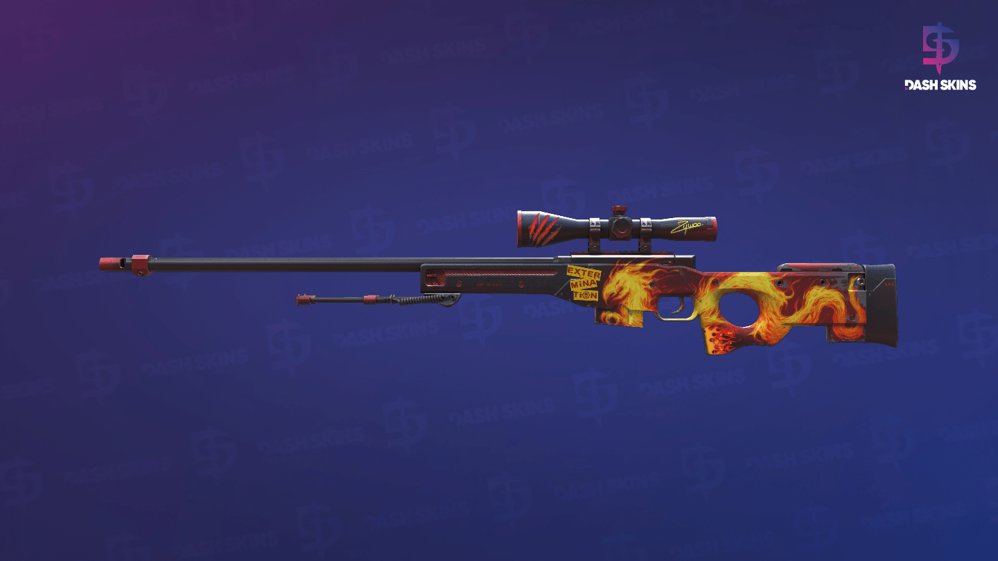 AWP | Wildfire (Field-Tested) Screenshot Playside