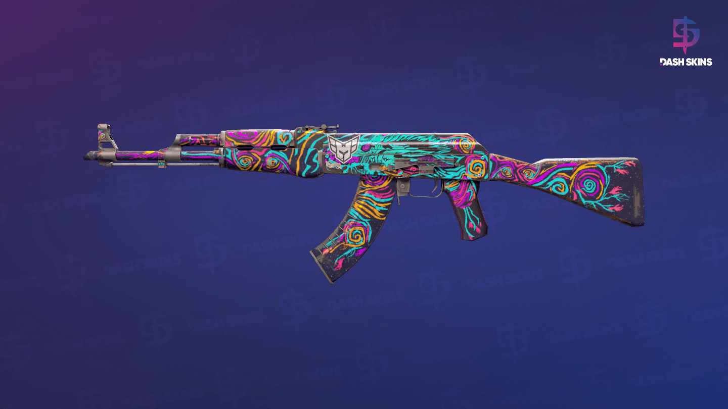 AK-47 | Nightwish (Well-Worn) Screenshot Playside