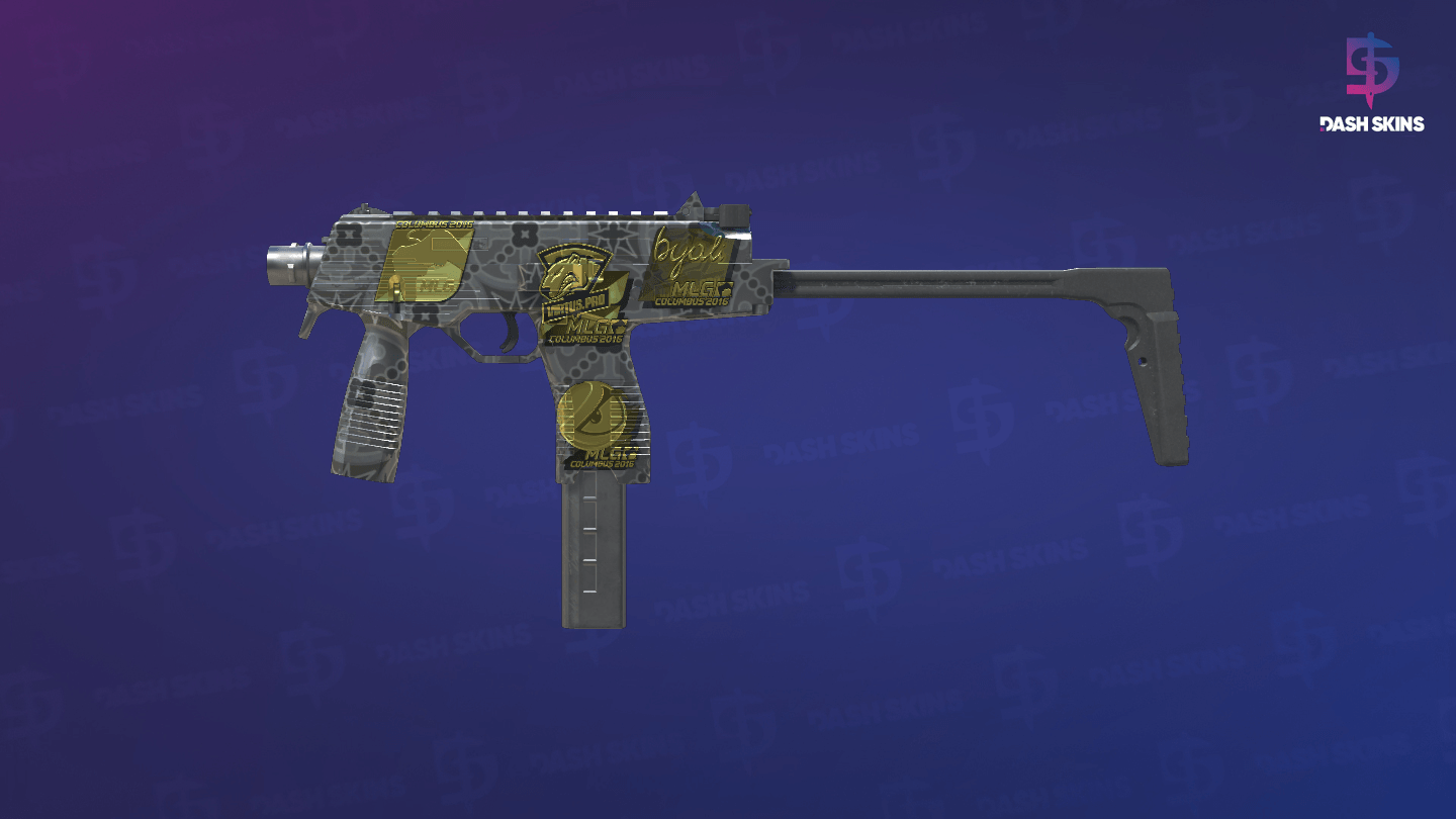 Souvenir MP9 | Dark Age (Minimal Wear) Screenshot Playside