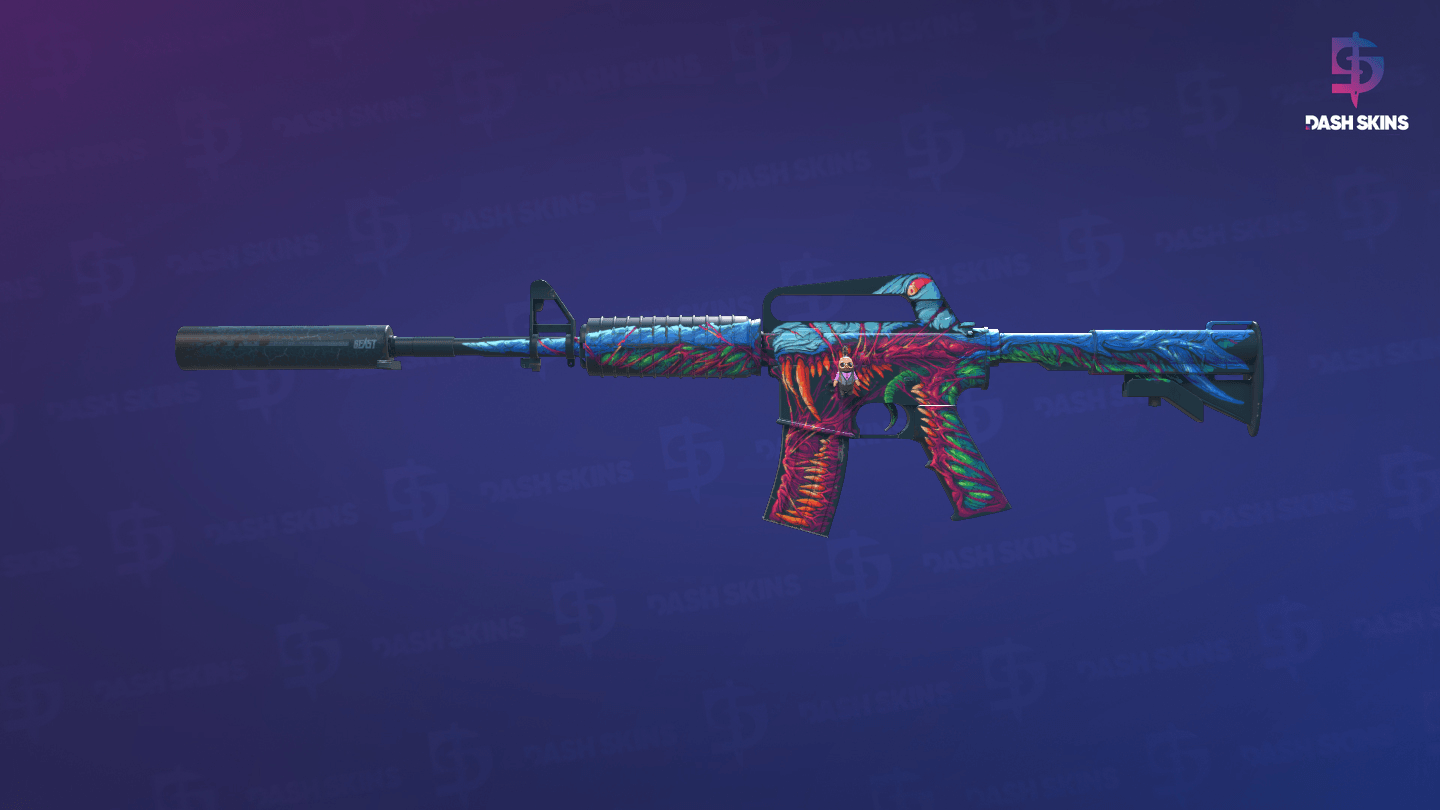 M4A1-S | Hyper Beast (Minimal Wear) Screenshot Playside
