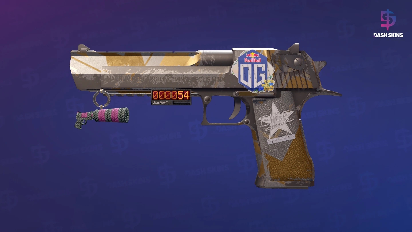 StatTrak™ Desert Eagle | Bronze Deco (Well-Worn) Screenshot Playside
