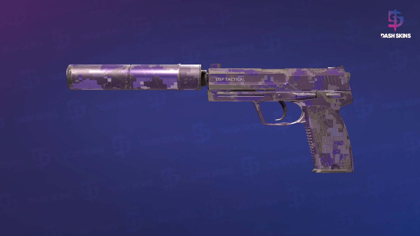 USP-S | Purple DDPAT (Field-Tested) Screenshot Playside