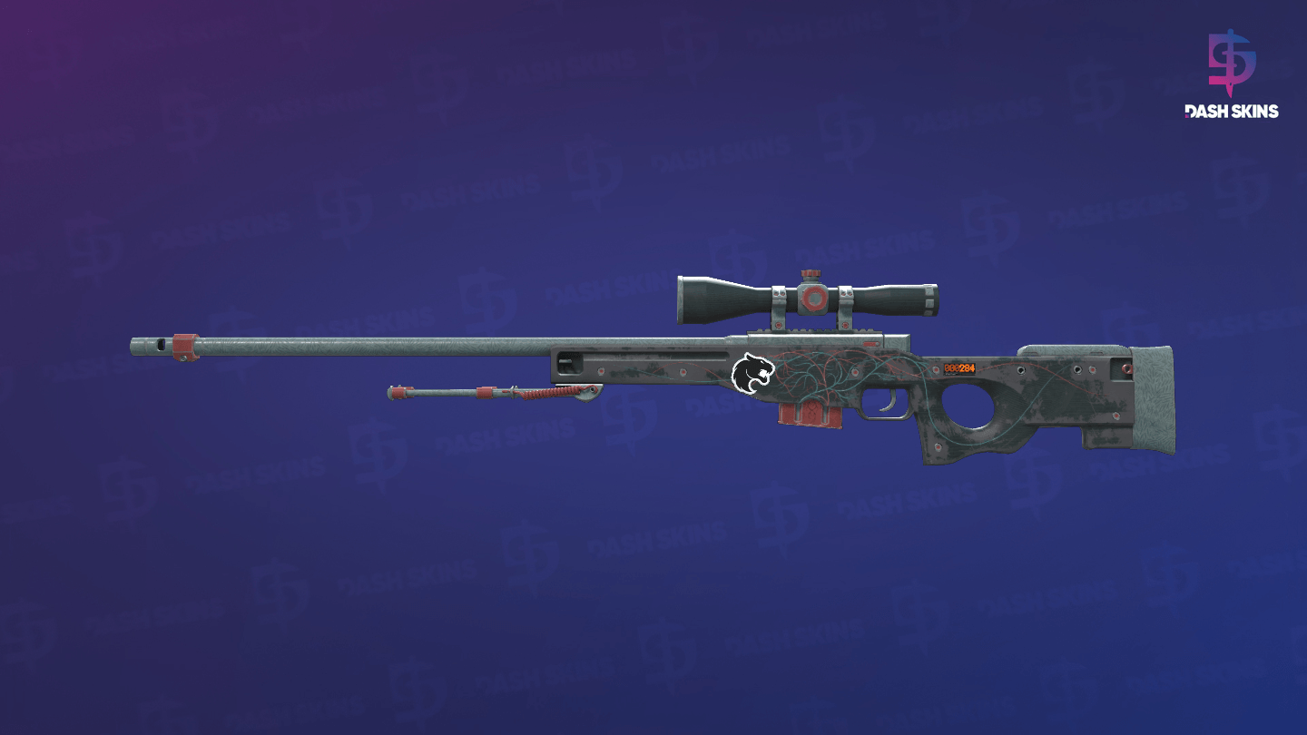 StatTrak™ AWP | Capillary (Battle-Scarred) Screenshot Playside