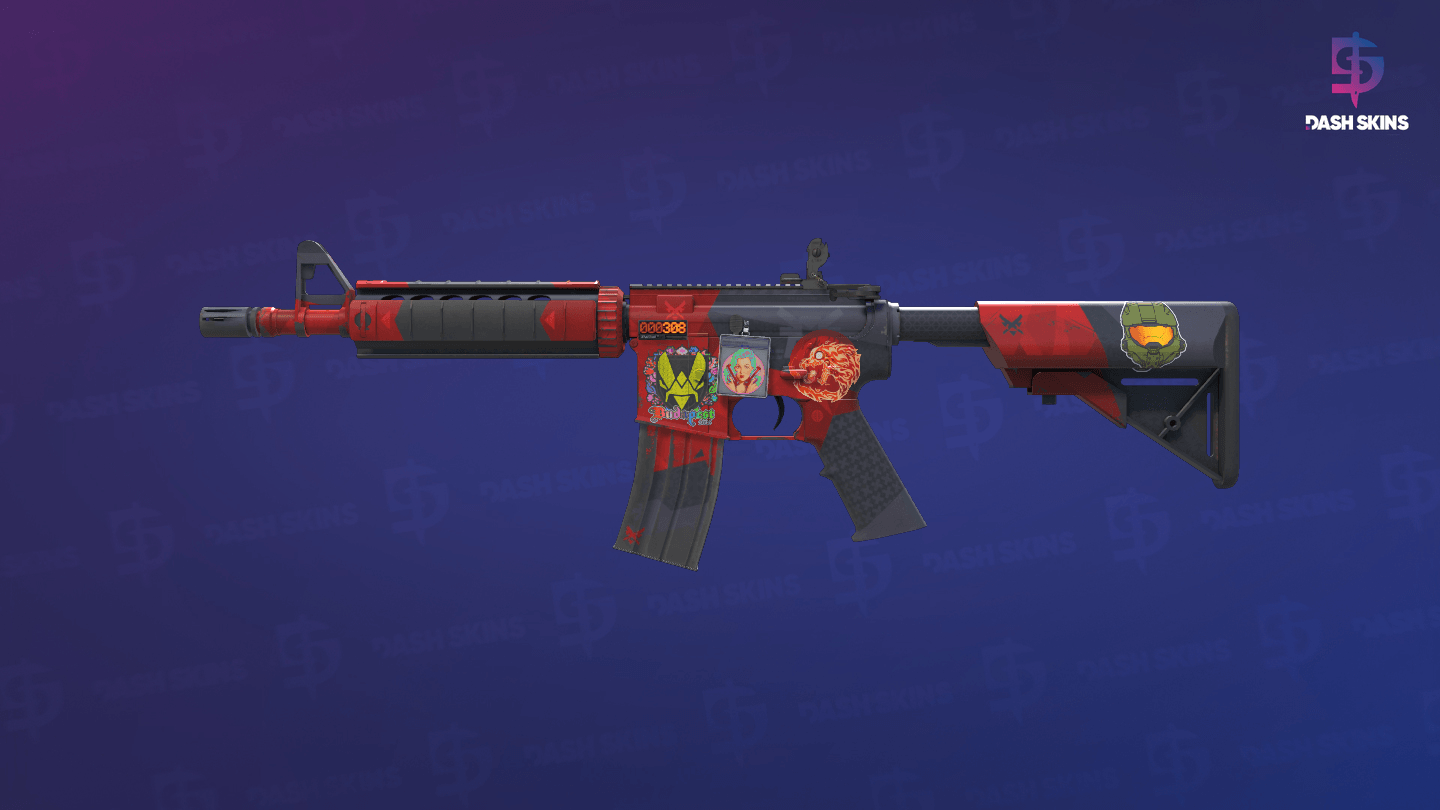 StatTrak™ M4A4 | Evil Daimyo (Field-Tested) Screenshot Playside