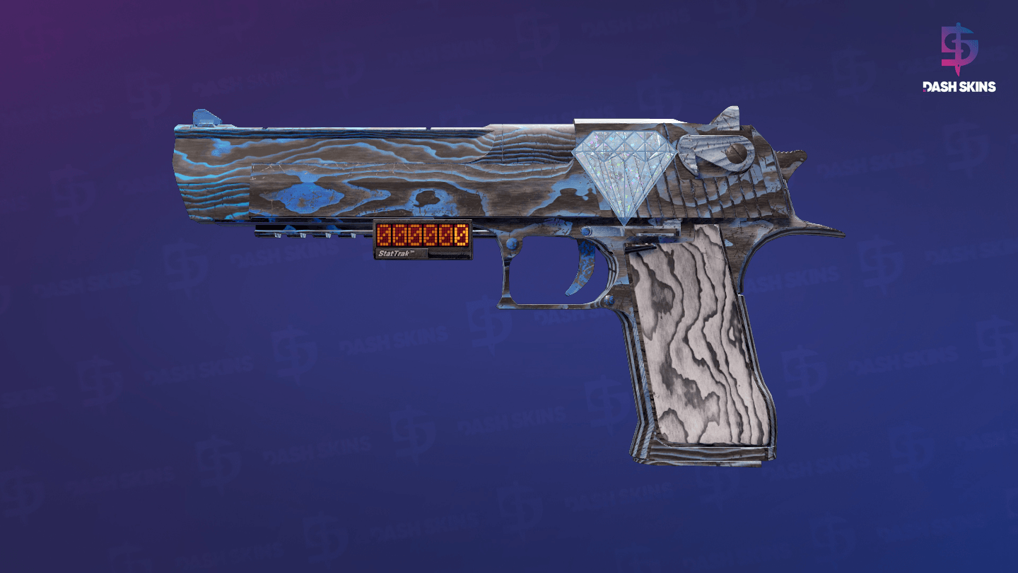 StatTrak™ Desert Eagle | Blue Ply (Well-Worn) Screenshot Playside