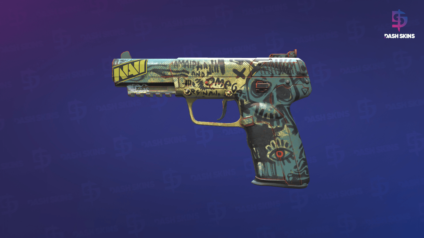 Five-SeveN | Scrawl (Factory New) Screenshot Playside