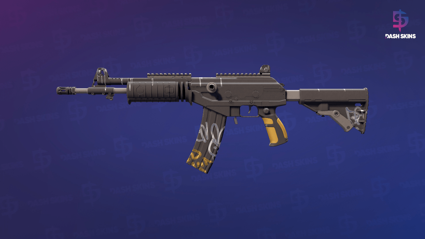 Galil AR | Metallic Squeezer (Minimal Wear) Screenshot Playside