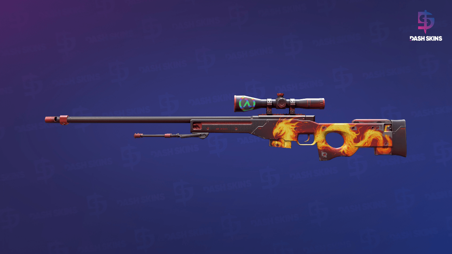 AWP | Wildfire (Field-Tested) Screenshot Playside