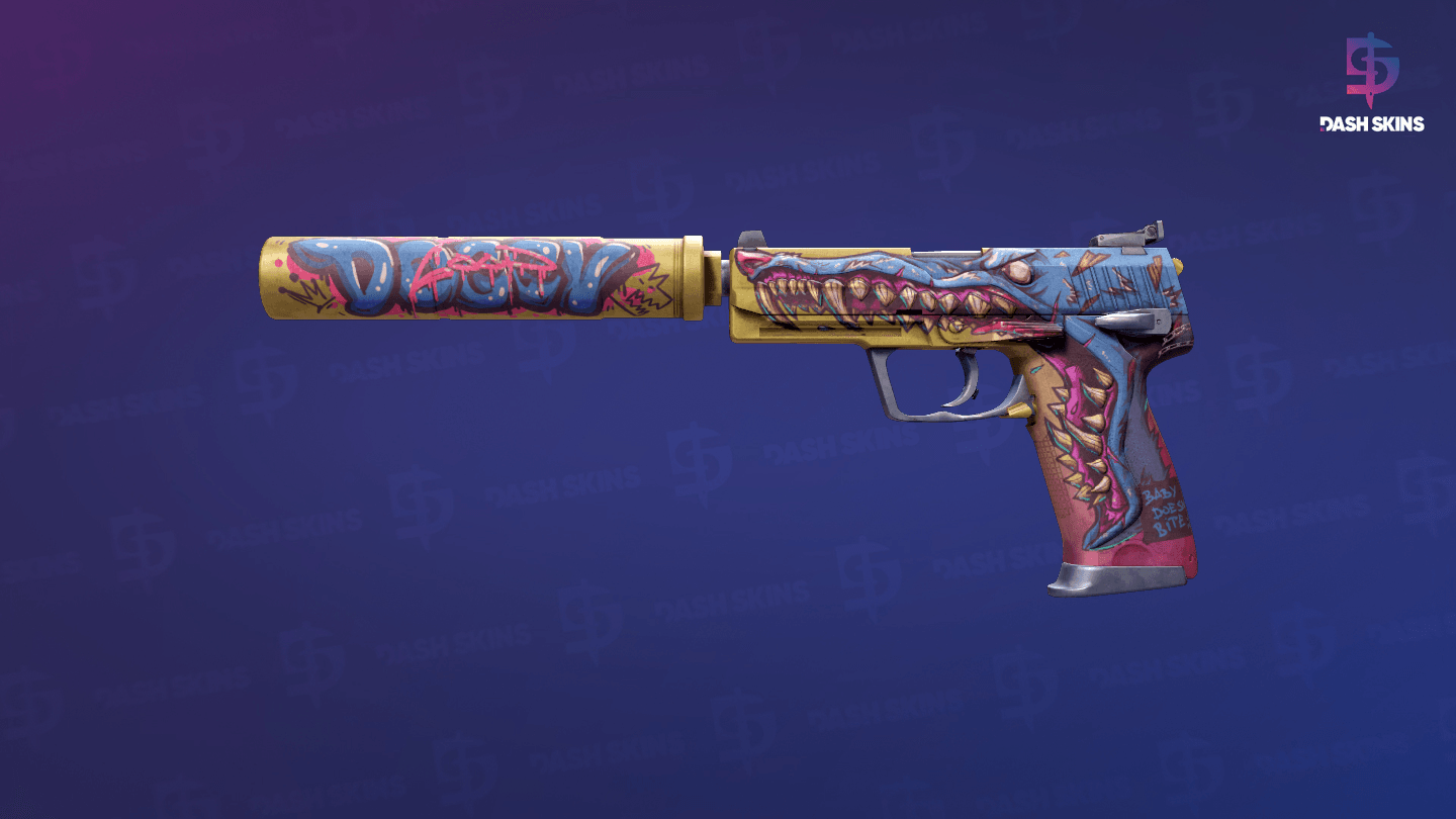 USP-S | Jawbreaker (Well-Worn) Screenshot Playside