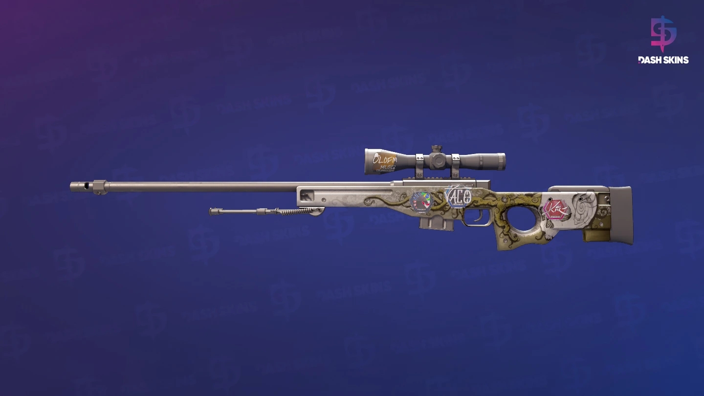 AWP | Worm God (Field-Tested) Screenshot Playside