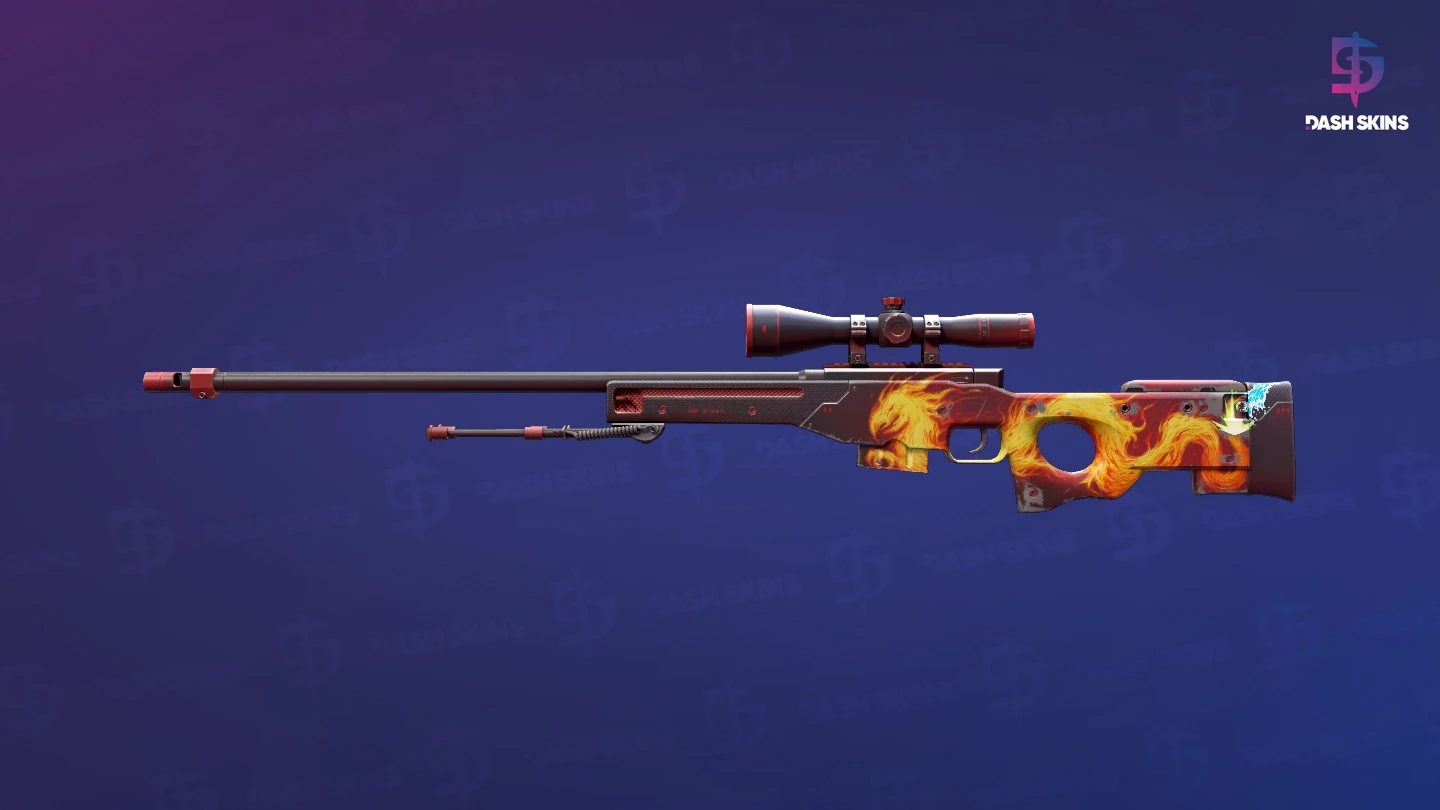 AWP | Wildfire (Field-Tested) Screenshot Playside