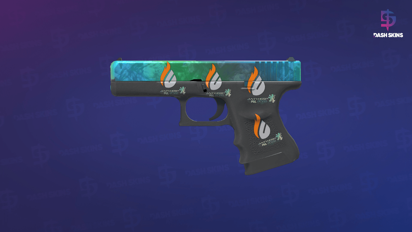 Glock-18 | Gamma Doppler (Minimal Wear) - Phase 3 Screenshot Playside