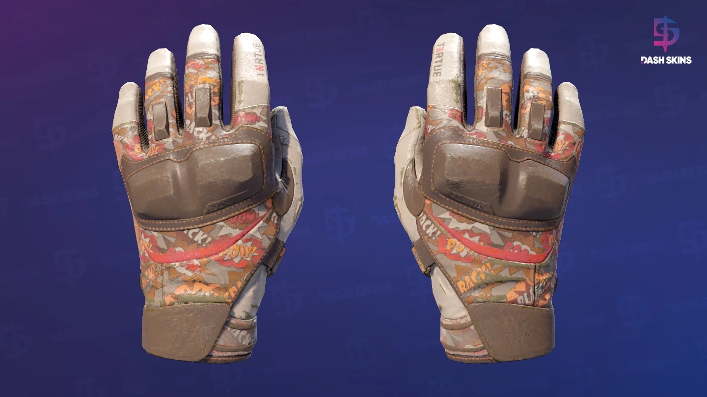 ★ Moto Gloves | POW! (Field-Tested) Screenshot Playside