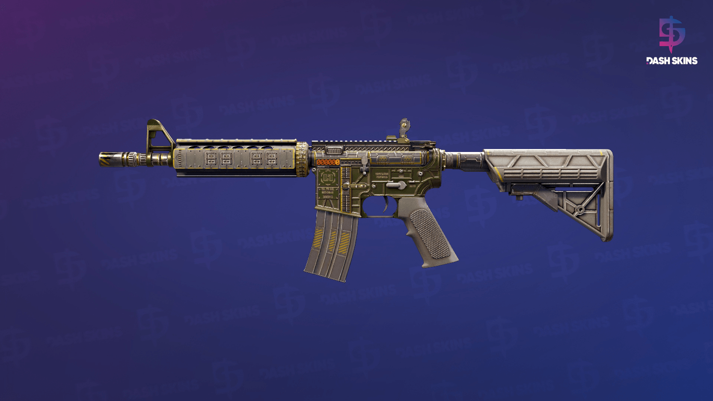 StatTrak™ M4A4 | The Battlestar (Minimal Wear) Screenshot Playside