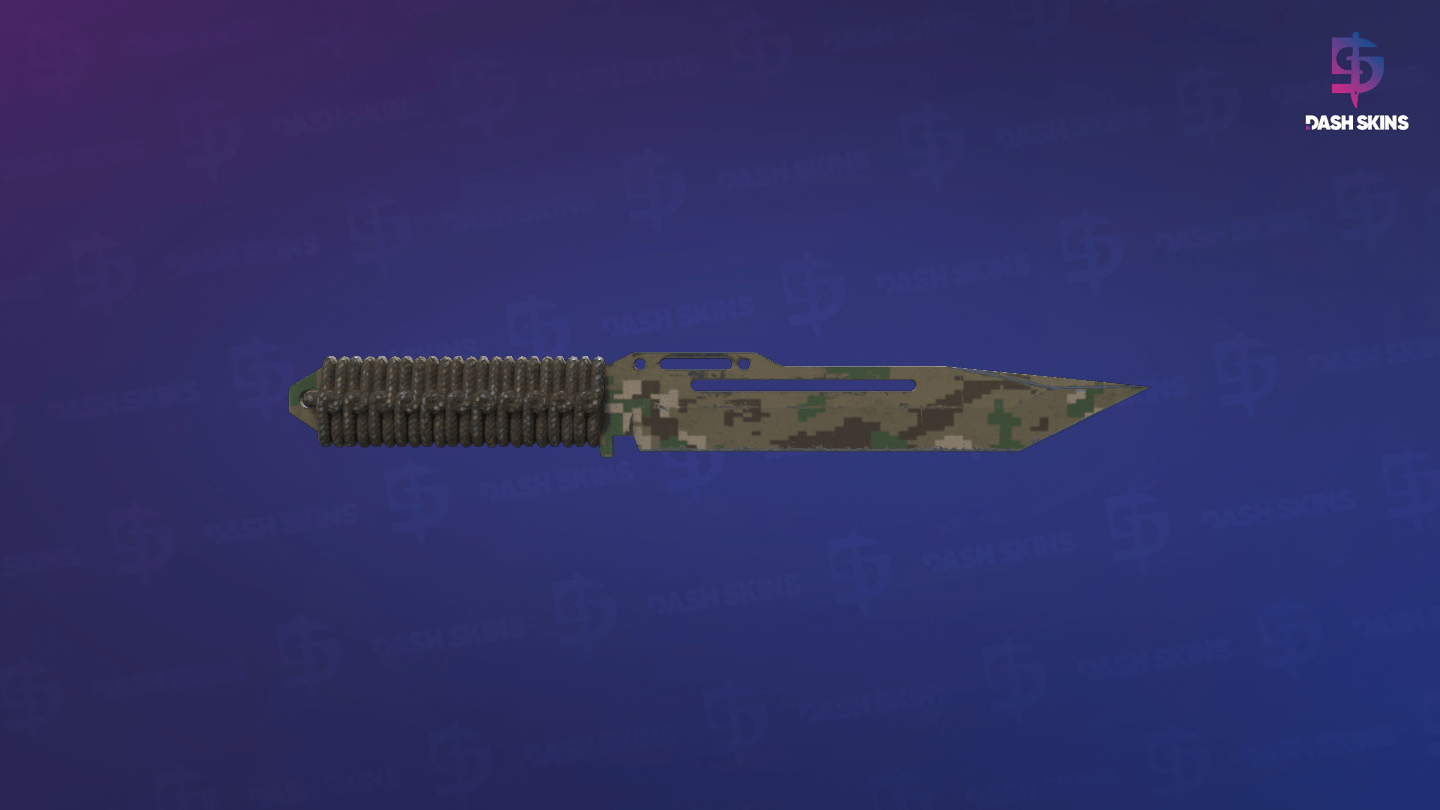 ★ Paracord Knife | Forest DDPAT (Well-Worn) Screenshot Playside